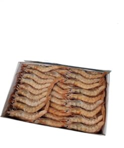 Caja de gamba blanca gorda congelada 65/70 pzas (1kg)